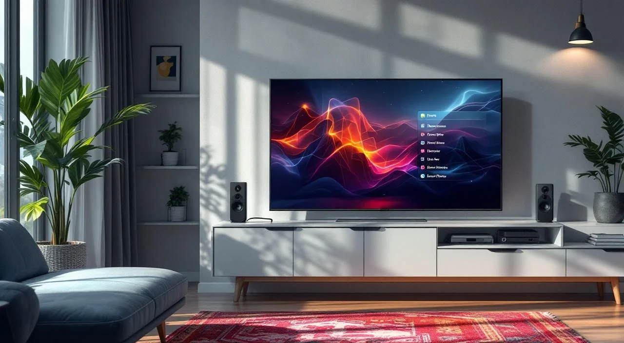 Smart TV avec clé USB pour enregistrement PVR
