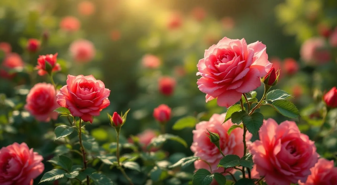 Rosier sain et florissant grâce aux remèdes naturels