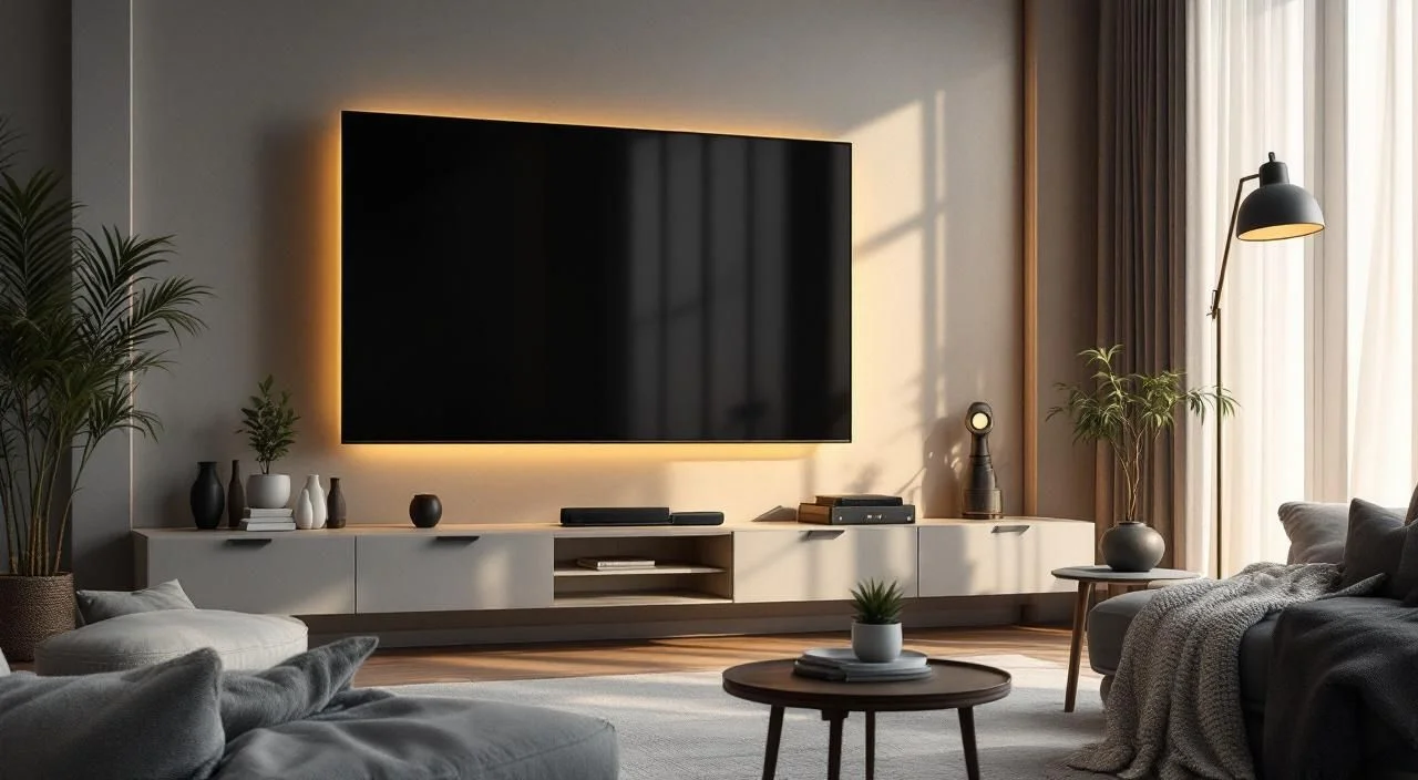 TV Samsung avec écran noir mais voyant LED allumé