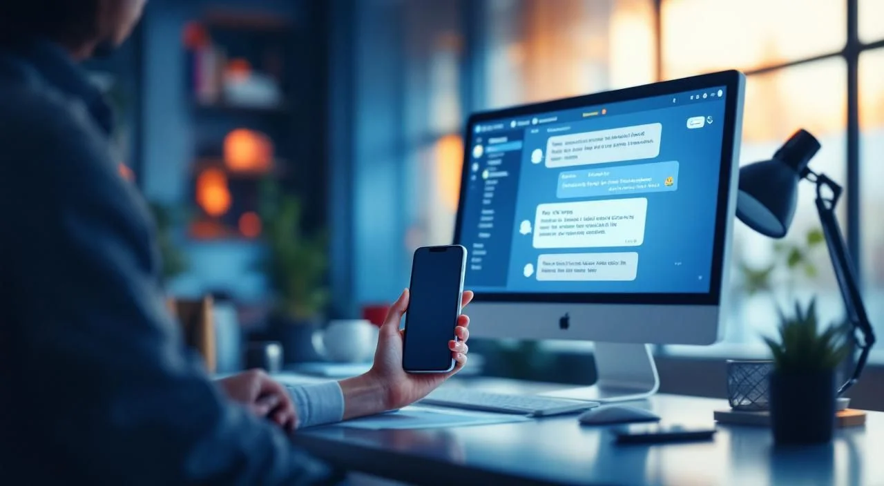 Configuration iPhone PC pour envoi SMS
