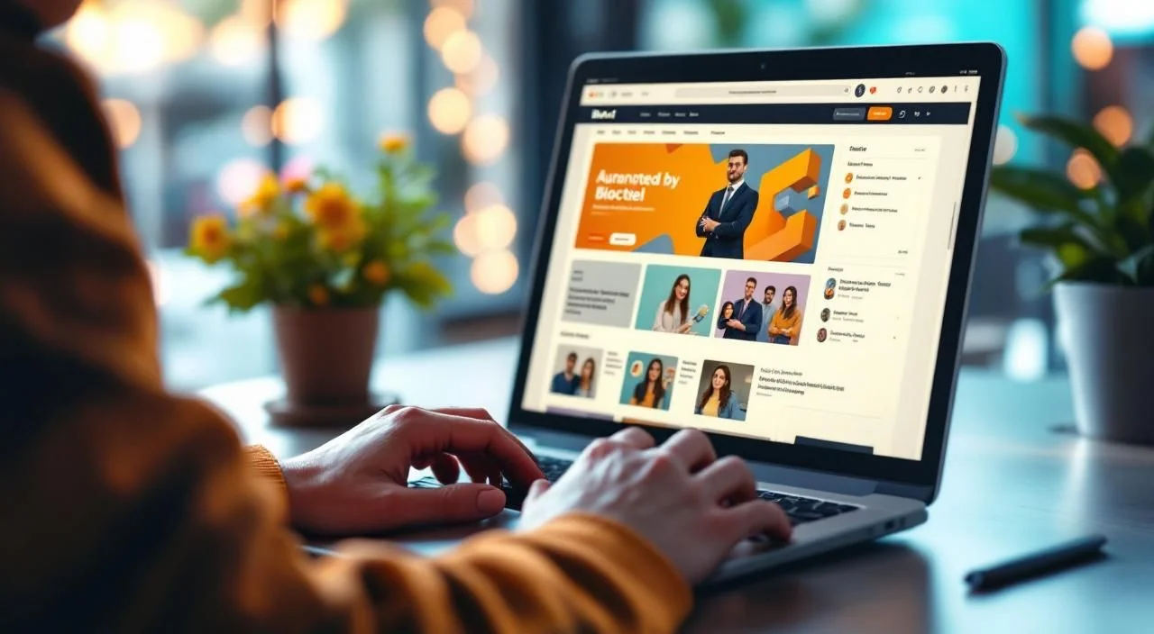 Interface du site Bloctel sur écran d'ordinateur