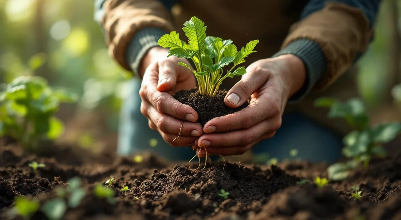 Division des rhizomes d'agapanthe au printemps