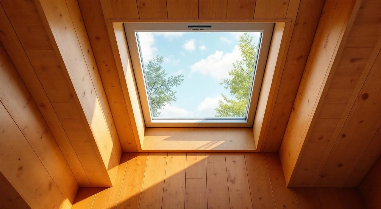 Comparaison visuelle des finitions Velux WhiteFinish et EverFinish